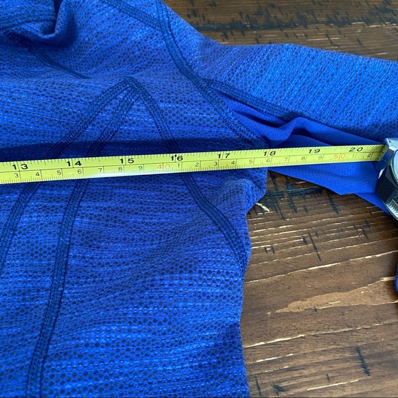 Women's Blue Zip-Up Hoodie - Picture 9 of 16